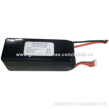 High-rate Lithium Battery Pack, 22.2V, 10Ah/222Wh, UL Mark, High-quality, Good Price